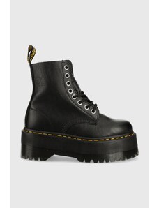 Kožené workery Dr. Martens 1460 Pascal Max dámské, černá barva, na platformě, DM26925001