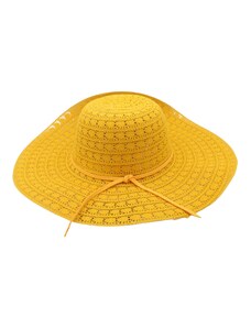 Hologramme Paris Dámský letní klobouk Lydie žlutý