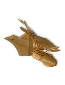 Wallachia decor Ručně vyřezávaná holubička