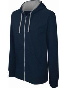 Kariban Dámská mikina s kontrastní kapucí Contrast Hooded Sweatshirt