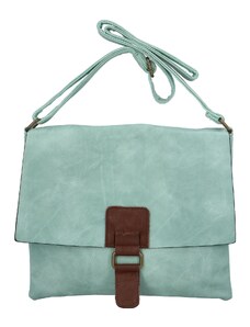 Dámská crossbody kabelka světle zelená - Paolo Bags Adsaast zelená