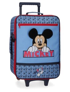 JOUMMABAGS Cestovní kufr Mickey Moods Polyester, PVC, 50x35x18 cm, 25 l