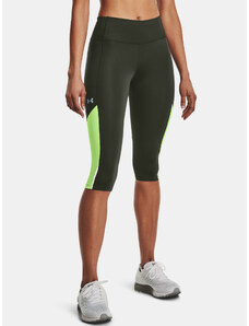 Legíny Under Armour UA Fly Fast 3.0 Speed Capri-GRN