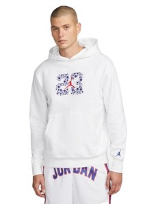 Air Jordan Sport DNA Fleece Hoodie / Bílá, Modrá / S