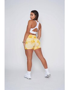 Gymclothes Sportovní kraťásky Scrunch Butt Yellow