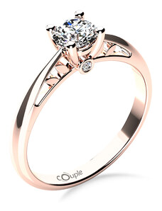 Couple Zlatý dámský prsten Jodie 6864023 Velikost prstenu: 53