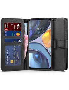Ochranné pouzdro pro Motorola Moto G22 / E32 / E32S - Tech-Protect, Wallet 2 Black