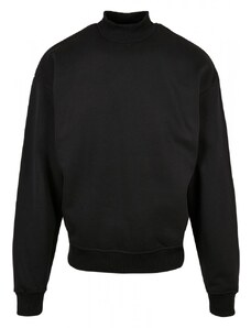 URBAN CLASSICS Mock Neck Crew - black