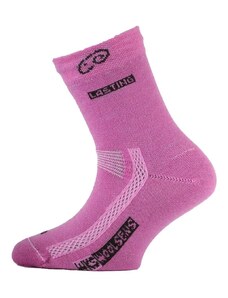 Lasting dětské merino ponožky TJS růžové