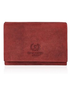 Dámská kožená peněženka Paolo Peruzzi T-33 červená