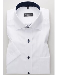 Košile Eterna Comfort Fit "Pinpoint " s krátkám rukávem - bílá 8100K137_00