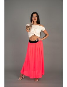 Letní dlouhá sukně - růžová