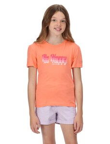 Dětské bavlněné tričko Regatta BOSLEY V světle oranžová