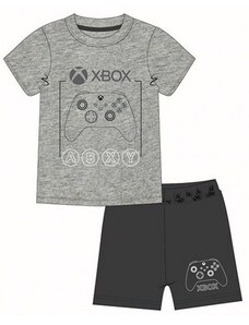 Fashion UK Chlapecké / dětské letní pyžamo XBOX - konzola - šedé