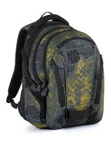 Školní batoh Bagmaster bag 21 c gray/yellow