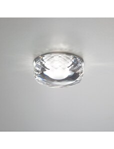 Axolight Fairy, designové zápustné svítidlo, 1x6,6W LED, křištálové sklo, prům. 9cm