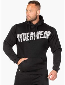 RYDERWEAR BLOCK FLEECE HOODIE - BLACK