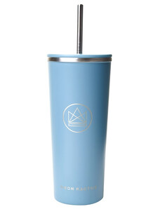 Designový nerez pohár, 710ml, Neon Kactus, modrý