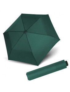 Doppler Zero 99 - dětský/dámský skládací deštník, zelená, plná barva
