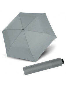 Doppler Zero 99 - dětský/dámský skládací deštník, šedá, plná barva