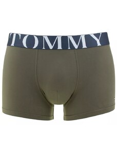 Pánské boxerky Tommy Hilfiger z mikrovlákna - zelená