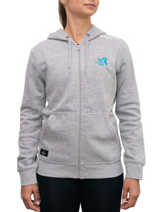 Mikina s kapucí Craft COMMUNITY FZ HOODIE W Vltava Run 1908906-950000vr