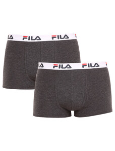 2PACK pánské boxerky Fila šedé (FU5016/2-248)