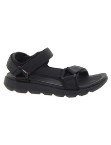RIEKER Pánské letní černé sandály 20802-01-357
