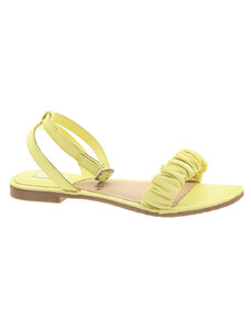 MEXX Dámské kožené žluté sandálky MXCY008801W-8000-255