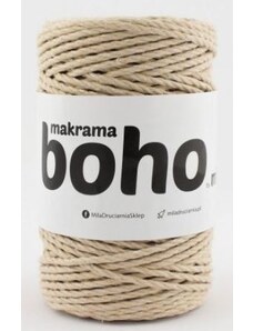 Mila Macrame BOHO 3ply 4 mm - písková