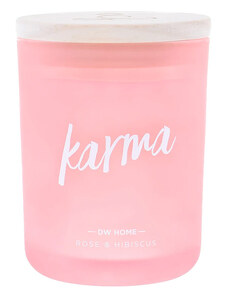 DW Home – vonná svíčka Karma (Růže a ibišek), 425 g