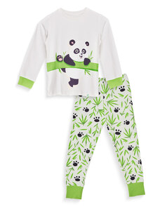 Veselé dětské pyžamo Dedoles Panda a bambus (D-K-SW-KP-C-C-1443) 98