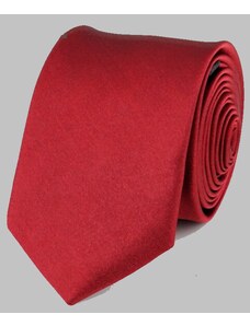 Fashion Tao Pánská kravata SLIM červené barvy.