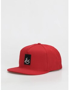 eS Main Block Snapback (red)červená