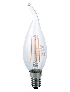 LED žárovka E14 Filament 6W teplá bílá LUXA-E14S-6C