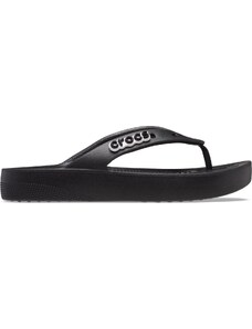 Žabky Crocs Classic Platform Flip Women - Black