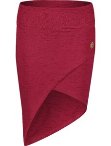 Nordblanc Červená dámská bavlněná sukně HOURGLASS