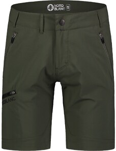 Nordblanc Khaki pánské lehké outdoorové kraťasy BACK