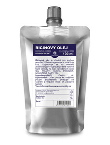 Ricinový olej 100 ml - náhradní balení