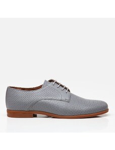 Hotiç Genuine Leather Gray Men's Casual Shoes