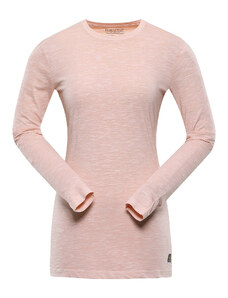 Dámské bavlněné triko NAX - ETANGA - světle růžová
