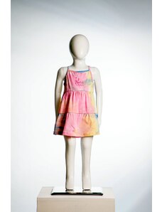 JOYCE Dívčí letní šaty na ramínka "PRINCESS"/Růžová
