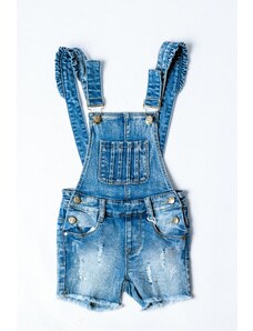 JOYCE Dívčí džínové kraťase "DENIM OVERALL"/Modrá