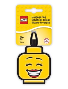 LEGO Iconic Jmenovka na zavazadlo - hlava dívky