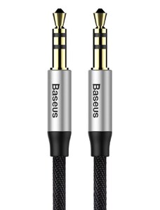 Baseus M30 AUX Cable 150cm Silver/Black