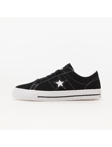 Converse Cons One Star Pro Suede Black/ Black/ White