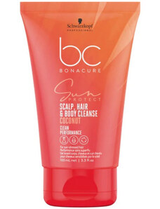 Schwarzkopf Professional Bonacure Sun Protect Scalp, Hair & Body Cleanse 100ml