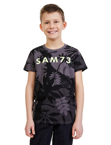 SAM 73 Chlapecké triko THEODORE Černá 116
