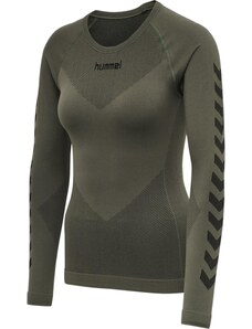 Kompresní triko Hummel FIRST SEAMLESS JERSEY L/S WOMAN 202645-6084