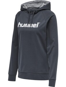 Mikina s kapucí Hummel GO COTTON LOGO HOODIE WOMAN 203517-8571